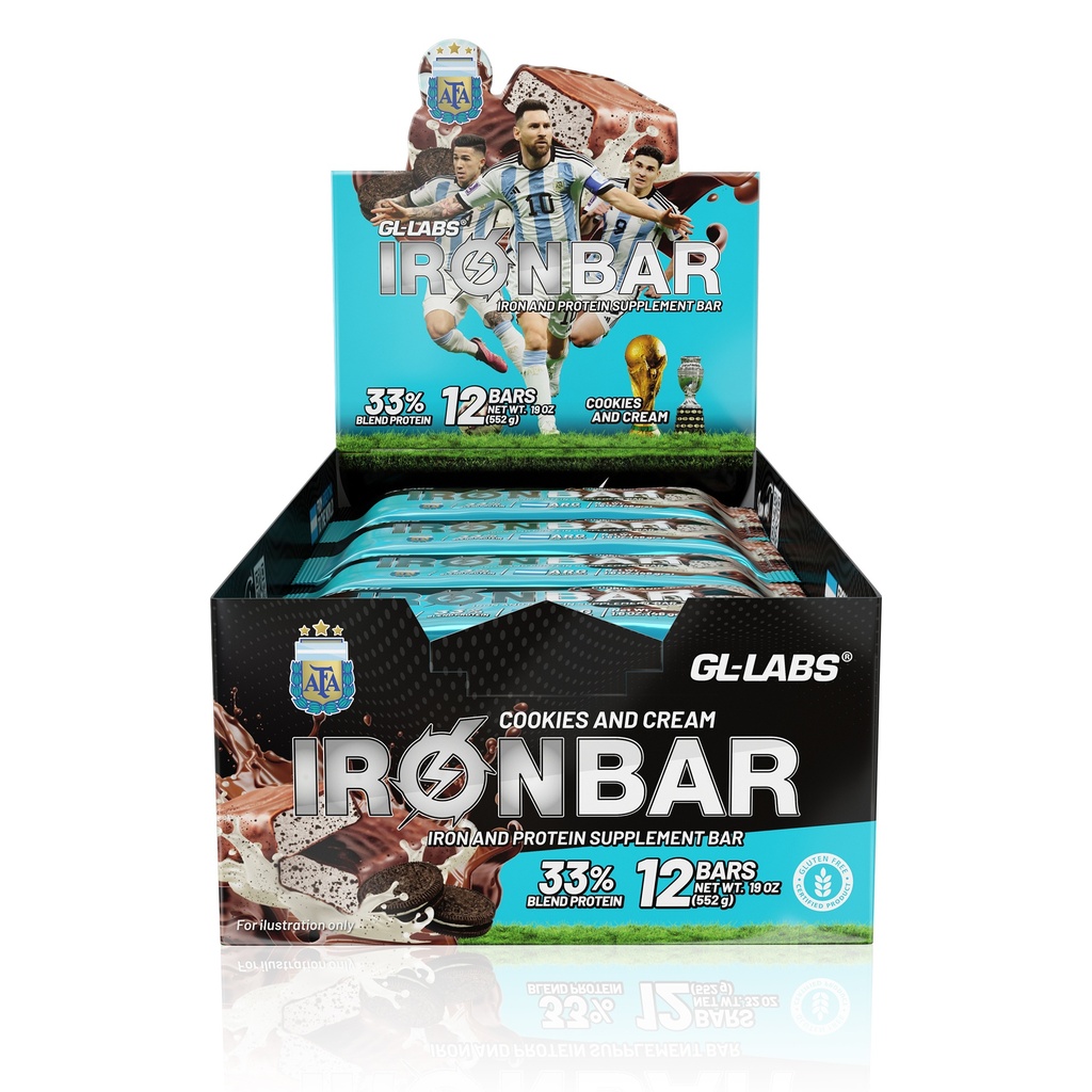 [GTIBCCUSA] IRON BAR USA (Cookies and Cream)
