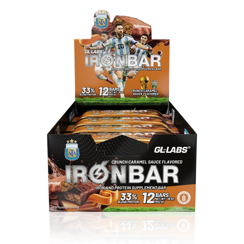 [GTIBDLUSA] IRON BAR USA (Dulce de Leche)